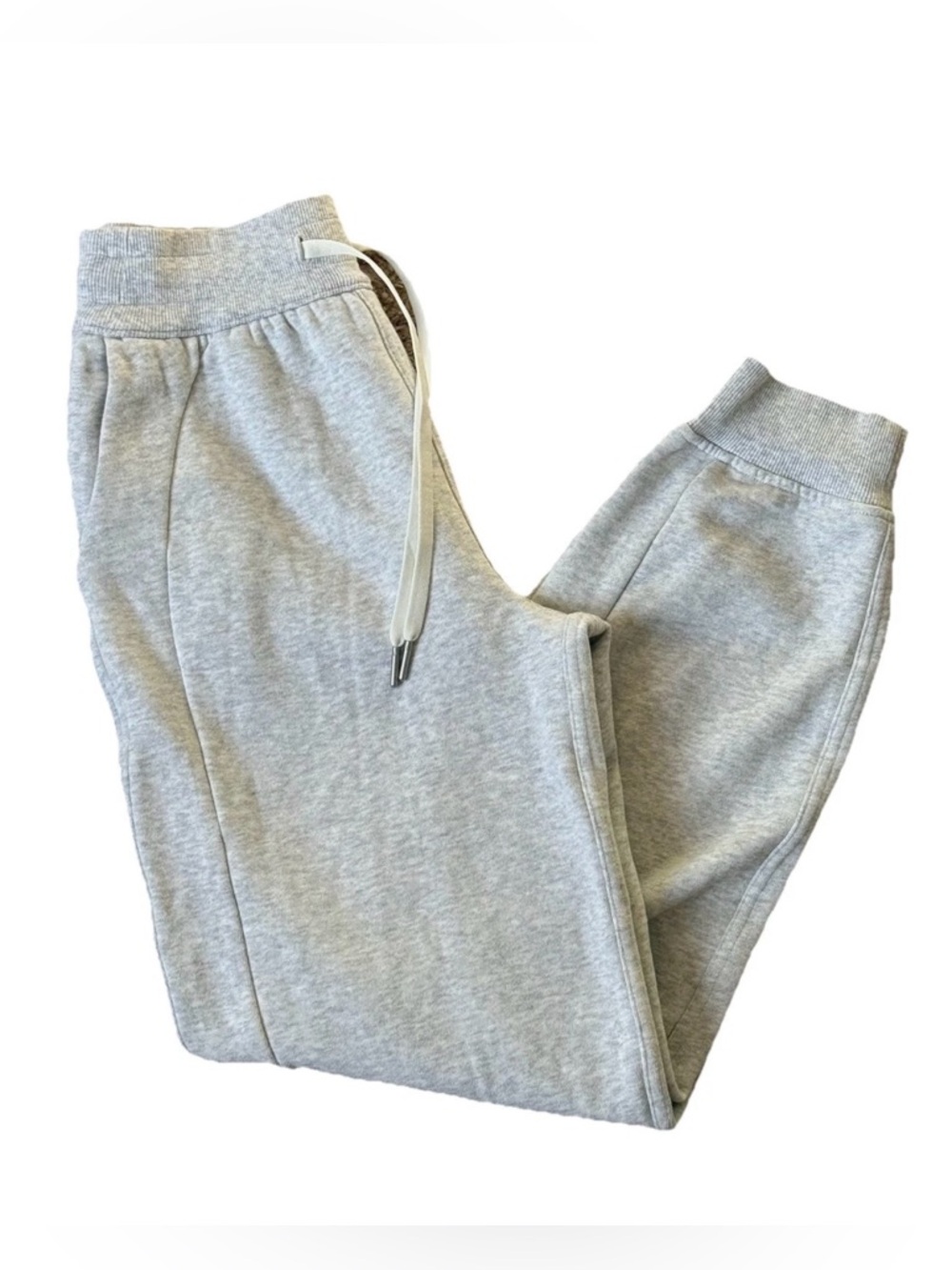 Lululemon Grey Joggers Women’s Size 2 High Rise Athletic Pants 27” Inseam